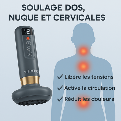 Masseur à ventouse chauffant