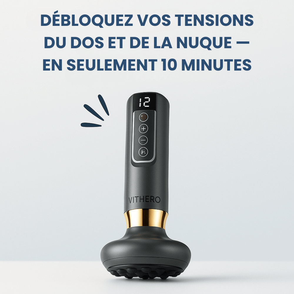 Masseur à ventouse chauffant