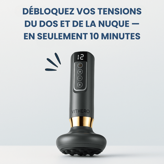 Masseur à ventouse chauffant